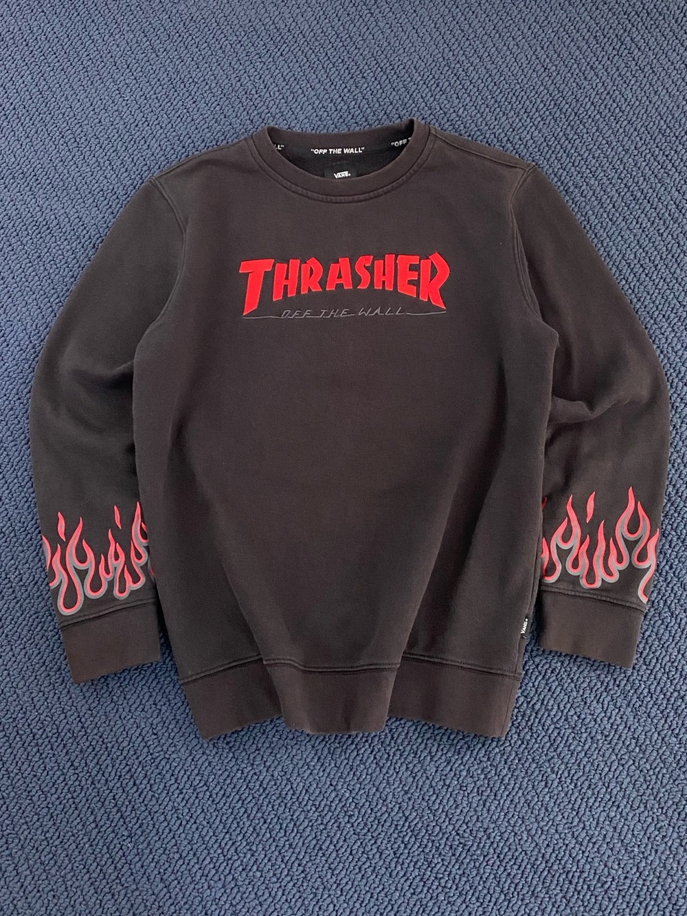 Vans x Thrasher Magazine Flames Sweatshirt
